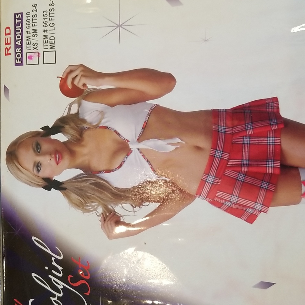 NWT Sexy Schoolgirl set XS - Picture 7 of 7